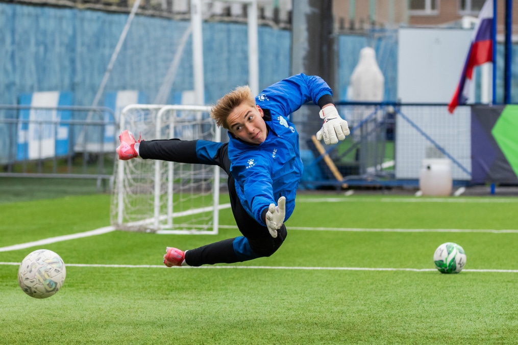 Тренировка «Зенита»-м перед матчем с «Динамо»-м