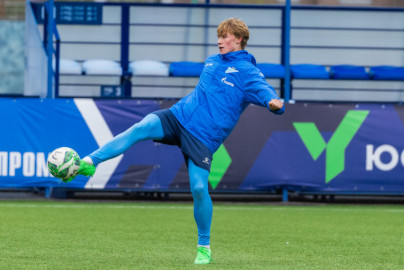 Тренировка «Зенита»-м перед матчем с «Динамо»-м