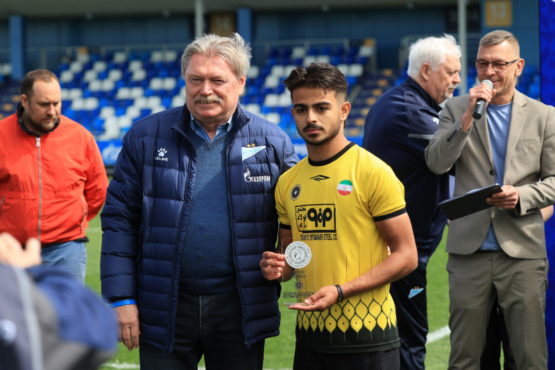 Церемония закрытия XV Международного юношеского турнира по футболу памяти В.А. Казачёнка