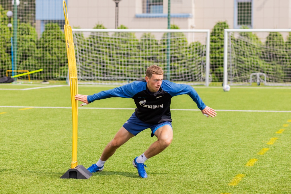 Тренировка «Зенита»-2 перед матчем с ФК «Космос»