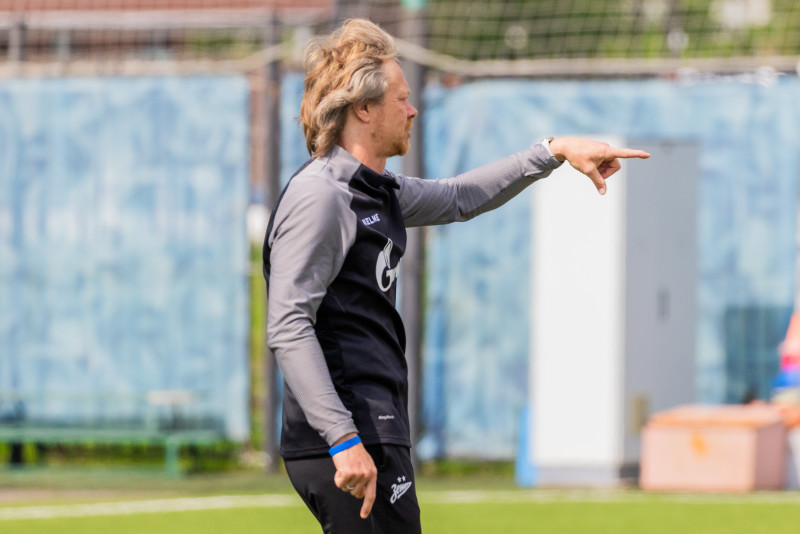 Тренировка «Зенита»-2 перед матчем с ФК «Космос»