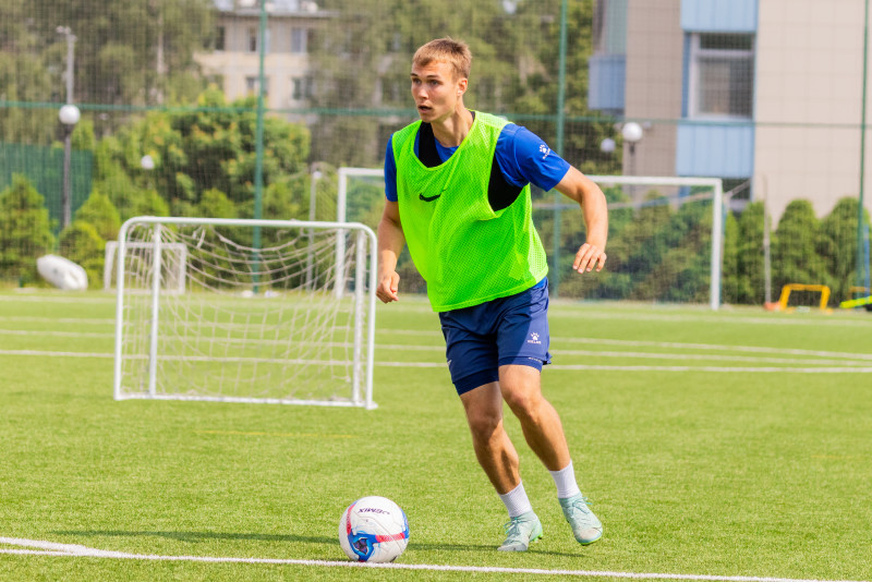 Тренировка «Зенита»-2 перед матчем с ФК «Космос»