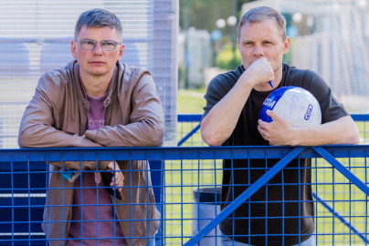 Тренировка «Зенита»-2 перед матчем с ФК «Космос»