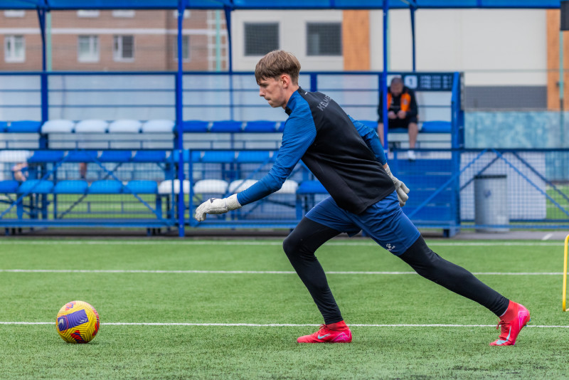 Тренировка юношеской команды «Зенит» U-16 перед матчем с «Локомотивом»
