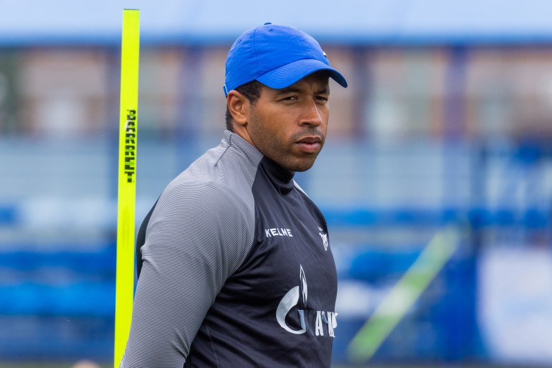 Тренировка юношеской команды «Зенит» U-16 перед матчем с «Локомотивом»