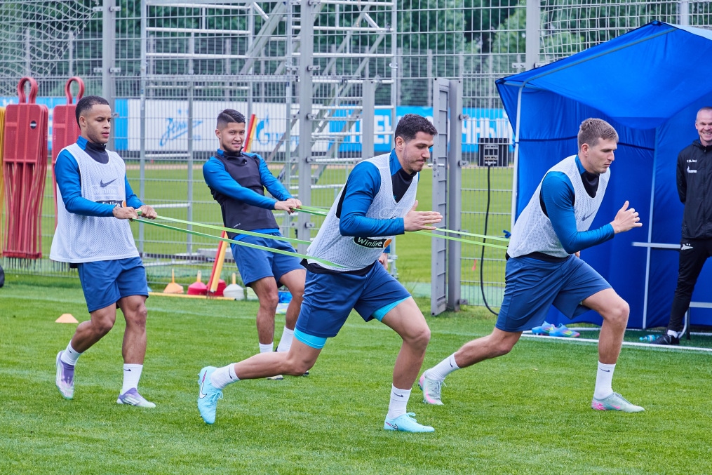 «Дневник сборов»: вечерняя тренировка основного состава ФК «Зенит»