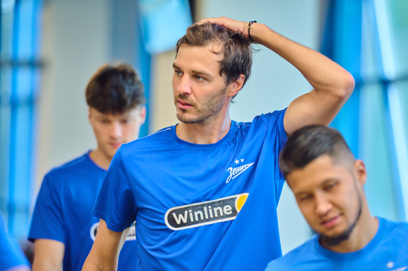 «Газпром» — тренировочные сборы 2025: 24 июня, утренняя тренировка