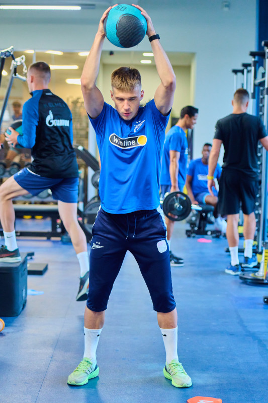 «Газпром» — тренировочные сборы 2025: 24 июня, утренняя тренировка