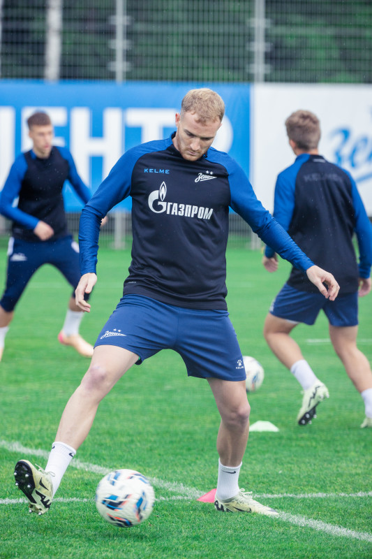 «Газпром» — тренировочные сборы 2025: 24 июня, вечерняя тренировка