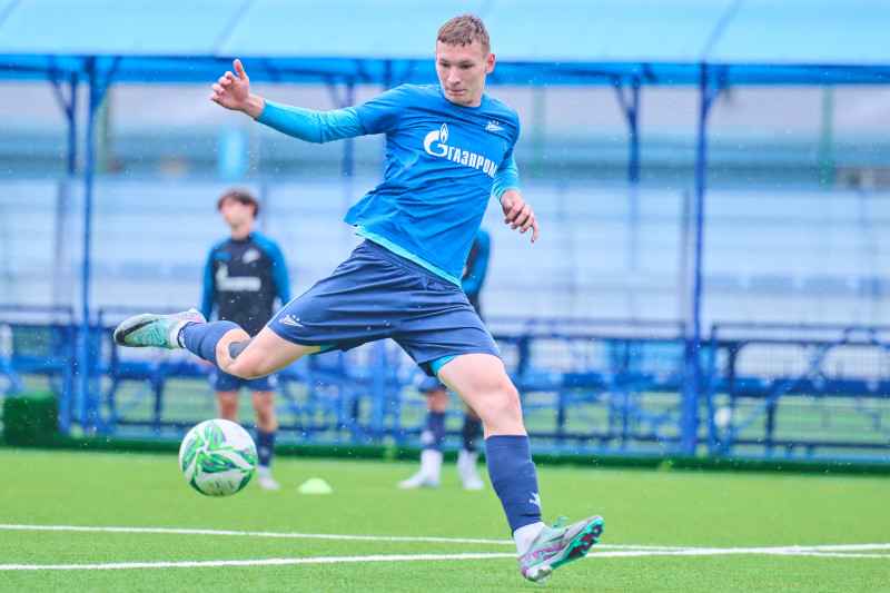 Тренировка «Зенита»-м перед матчем с ЦСКА-м