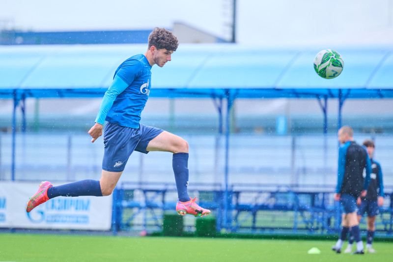 Тренировка «Зенита»-м перед матчем с ЦСКА-м