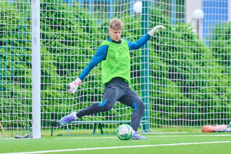 Тренировка «Зенита»-м перед матчем с ЦСКА-м