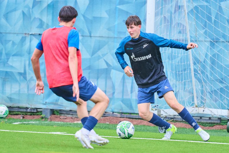 Тренировка «Зенита»-м перед матчем с ЦСКА-м