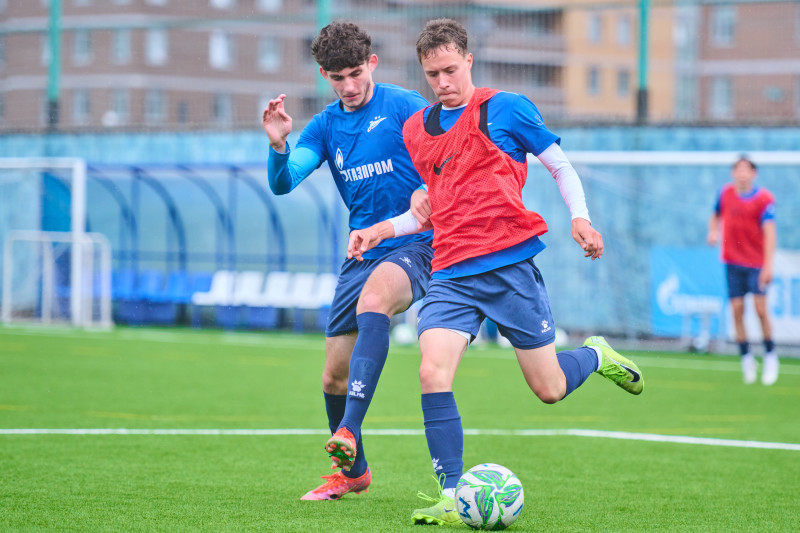 Тренировка «Зенита»-м перед матчем с ЦСКА-м