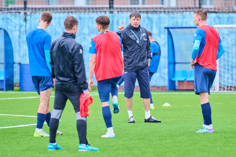 Тренировка «Зенита»-м перед матчем с ЦСКА-м