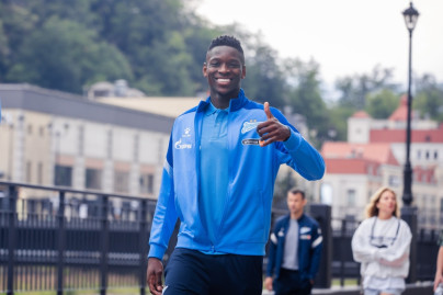 Утренняя прогулка команды по Розе Хутор