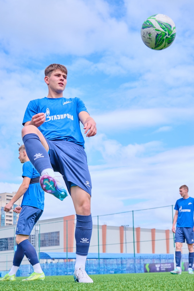 Тренировка «Зенита»-м перед матчем с «Крыльями Советов»-м
