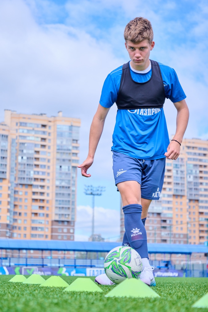 Тренировка «Зенита»-м перед матчем с «Крыльями Советов»-м