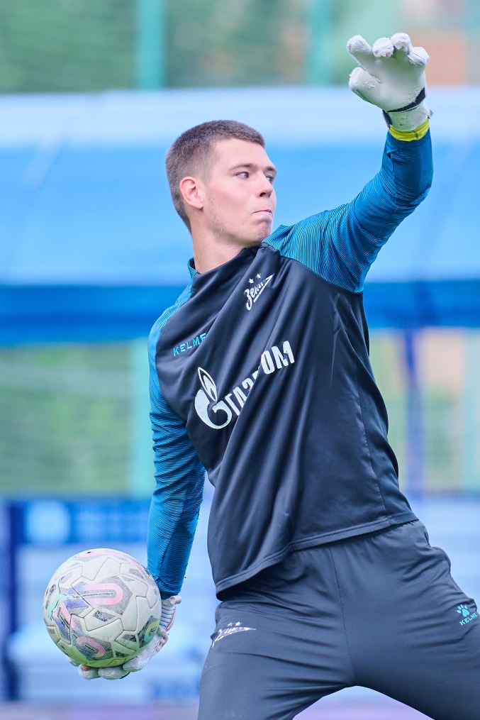 Тренировка «Зенита»-м перед матчем с «Крыльями Советов»-м