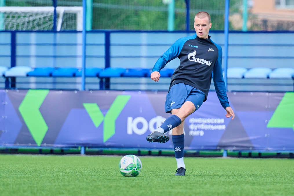 Тренировка «Зенита»-м перед матчем с «Крыльями Советов»-м