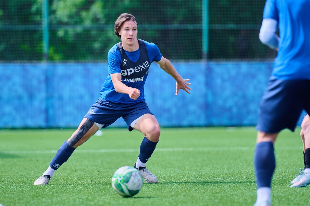 Тренировка «Зенита»-м перед матчем с «Крыльями Советов»-м