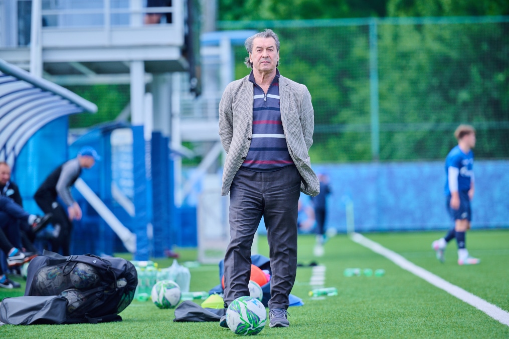 Тренировка «Зенита»-м перед матчем с «Крыльями Советов»-м