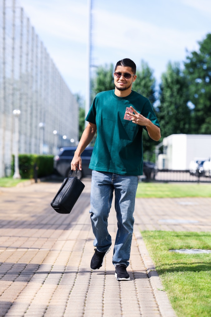 «Зенит. Стиль»: приезд игроков на базу