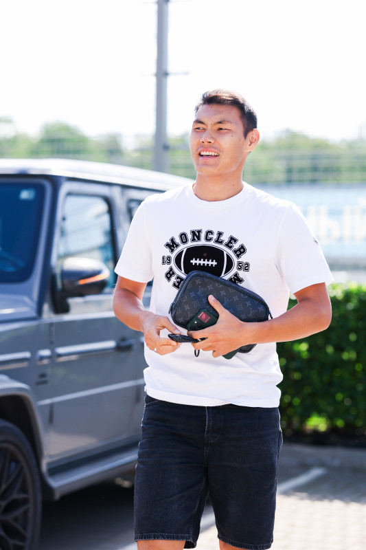 «Зенит. Стиль»: приезд игроков на базу