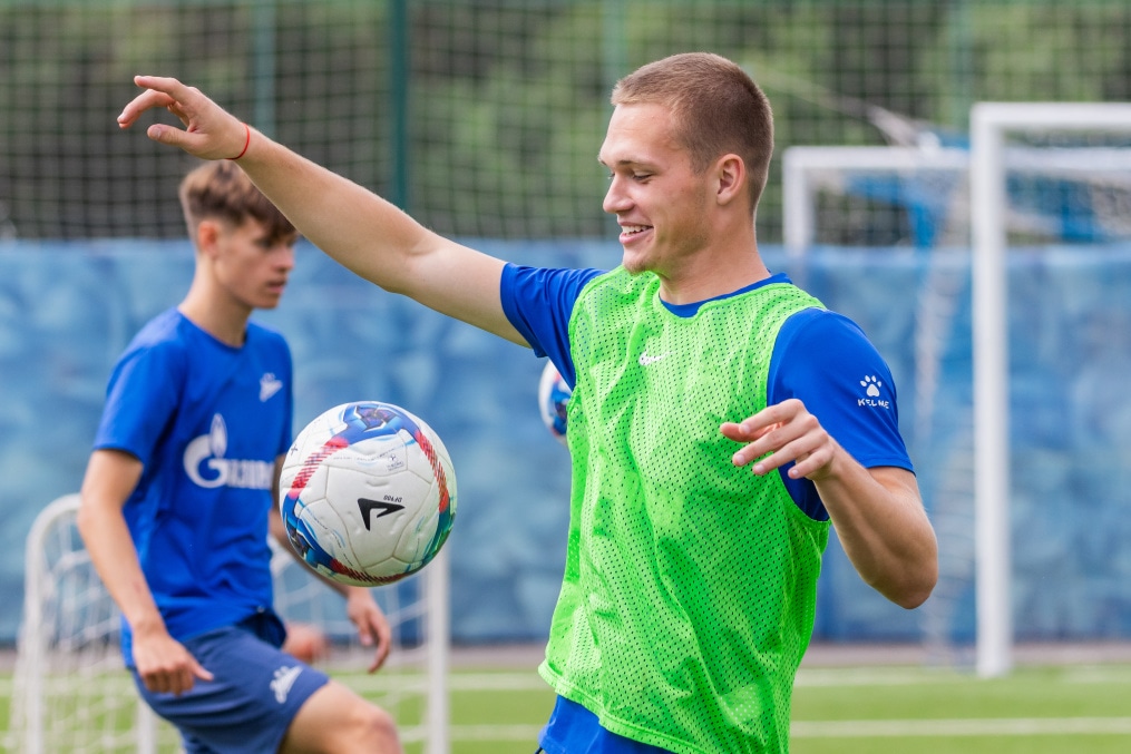 Тренировка «Зенита»-2 перед матчем с ФК «Сатурн»