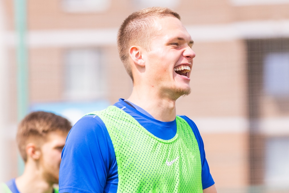 Тренировка «Зенита»-2 перед матчем с ФК «Сатурн»