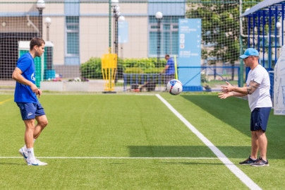 Тренировка «Зенита»-2 перед матчем с ФК «Сатурн»