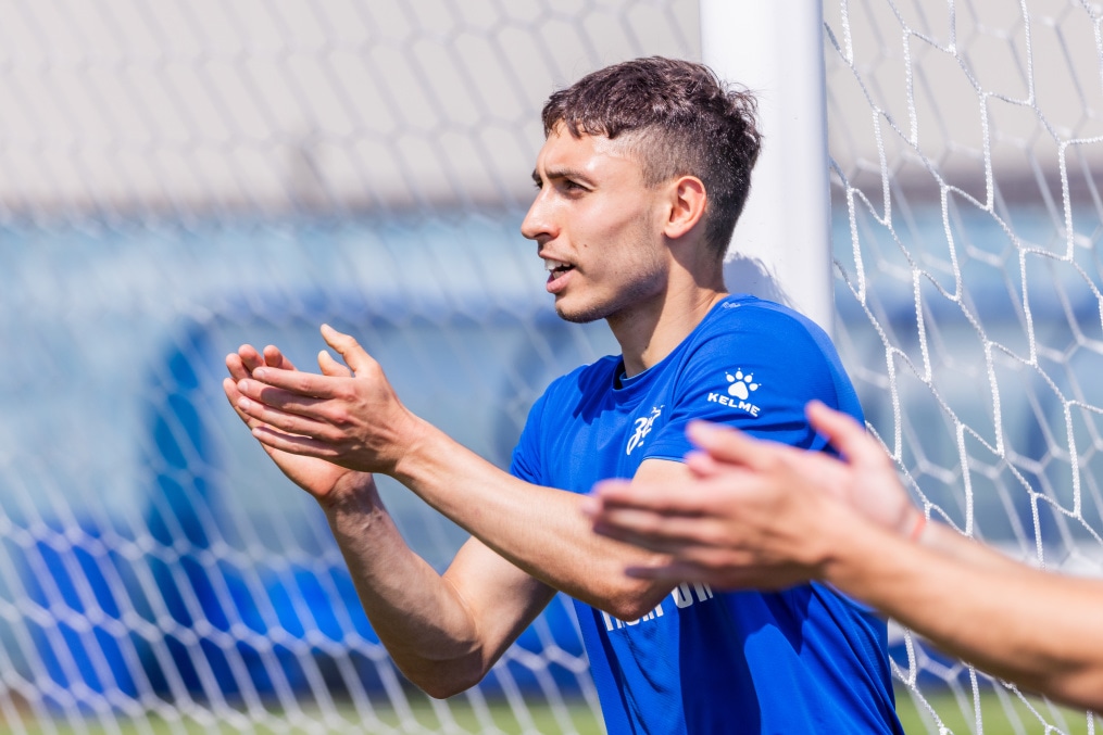 Тренировка «Зенита»-2 перед матчем с ФК «Сатурн»