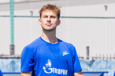 Тренировка «Зенита»-2 перед матчем с ФК «Сатурн»