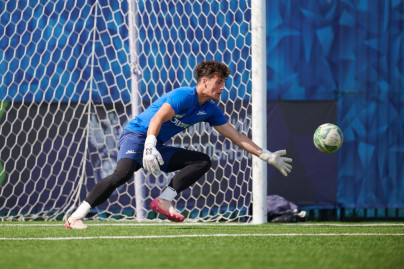 Тренировка «Зенита» U-17 перед матчем с «Мастер-Сатурном» U-17