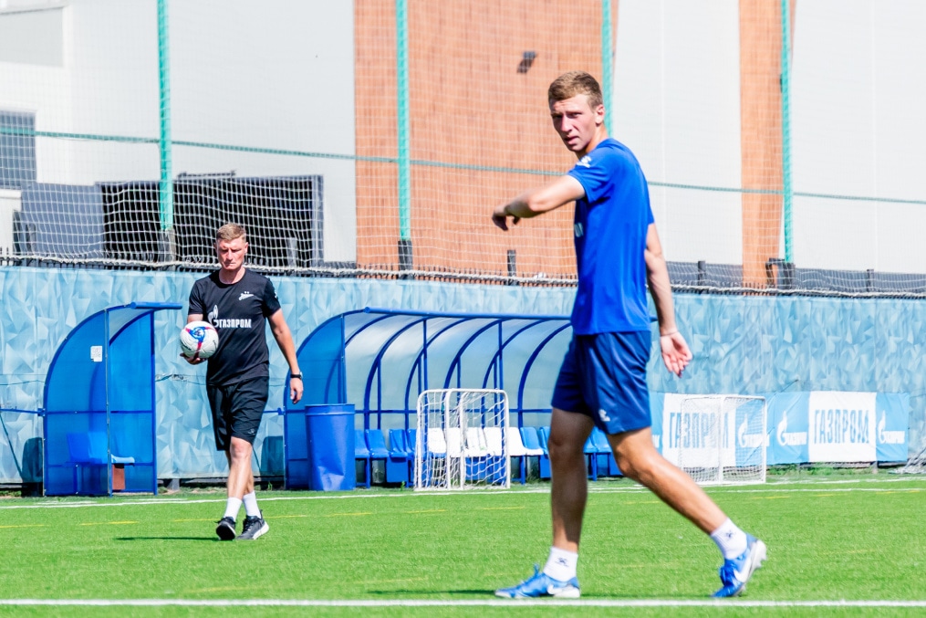 Тренировка «Зенита»-2 перед матчем с ФК «Торпедо-Владимир»