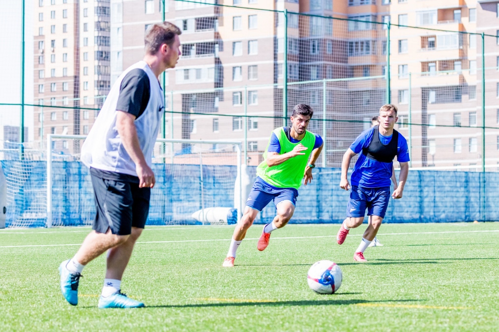 Тренировка «Зенита»-2 перед матчем с ФК «Торпедо-Владимир»