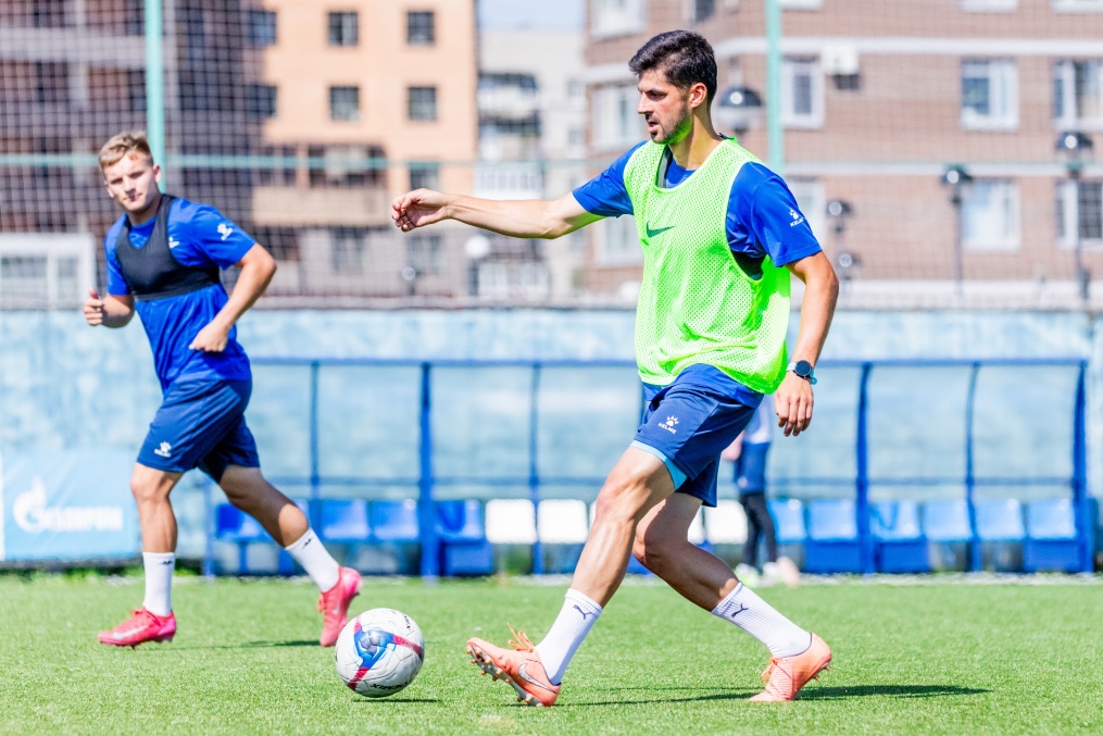 Тренировка «Зенита»-2 перед матчем с ФК «Торпедо-Владимир»