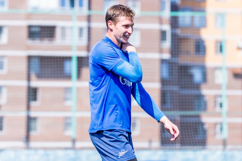 Тренировка «Зенита»-2 перед матчем с ФК «Торпедо-Владимир»