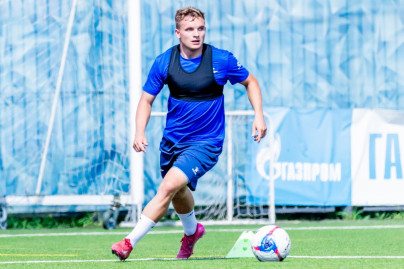 Тренировка «Зенита»-2 перед матчем с ФК «Торпедо-Владимир»