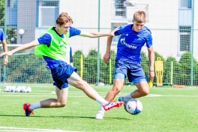 Тренировка «Зенита»-2 перед матчем с ФК «Торпедо-Владимир»