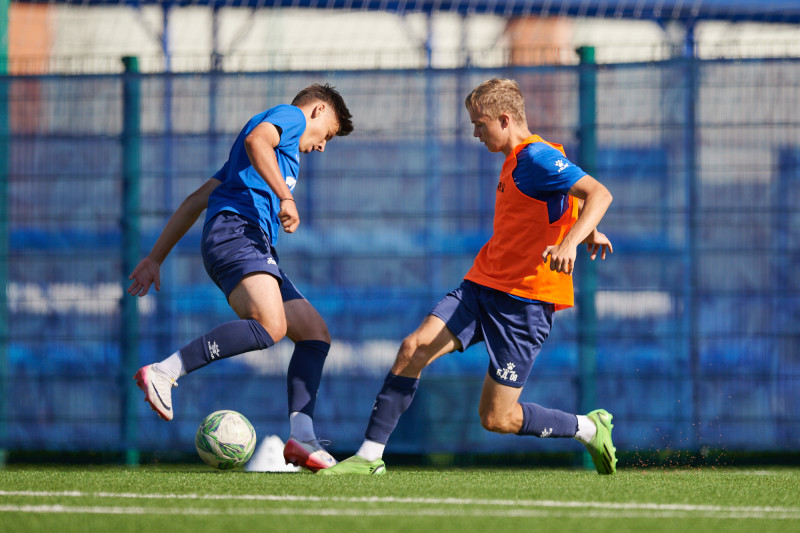 Тренировка «Зенита» U-18 перед матчем с «Рубином» U-18