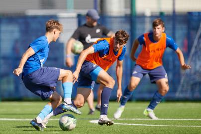 Тренировка «Зенита» U-18 перед матчем с «Рубином» U-18