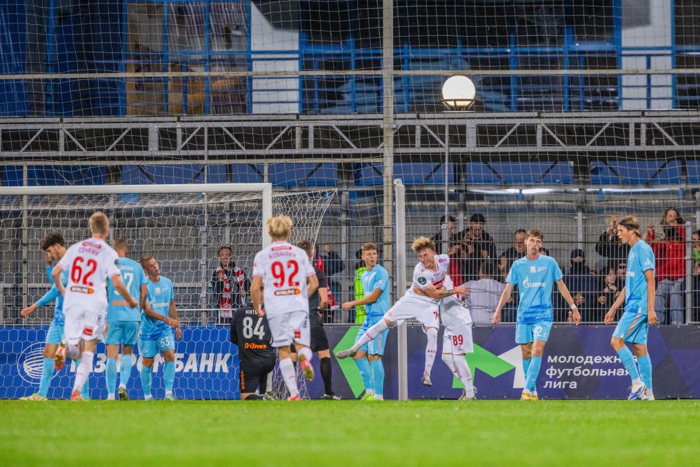 Молодежная футбольная лига 2025, «Зенит»-м — «Спартак»-м