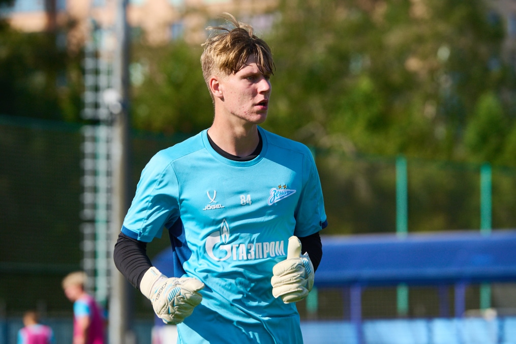 Тренировка «Зенита»-м перед матчем с «Ахматом»-м