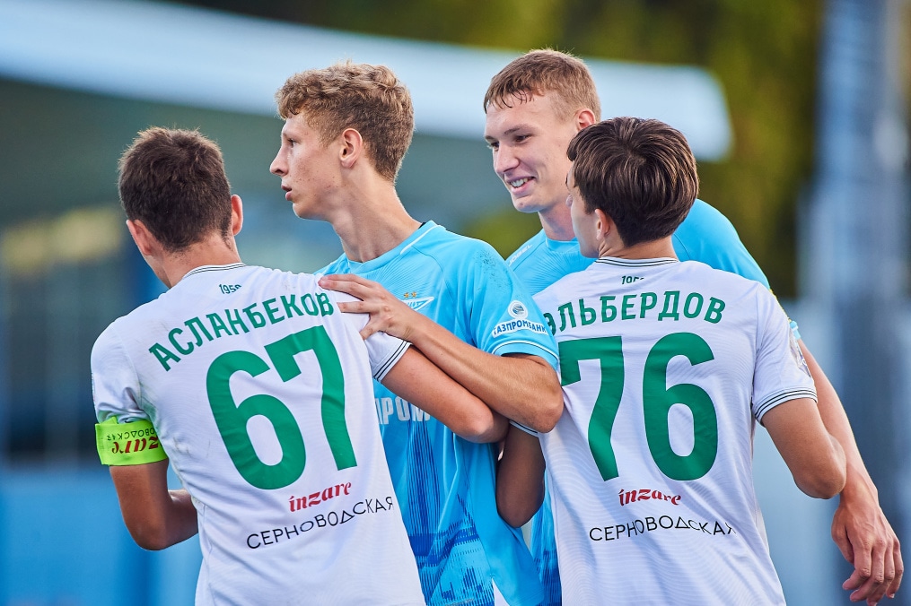 Молодежная футбольная лига 2025, «Зенит»-м — «Ахмат»-м