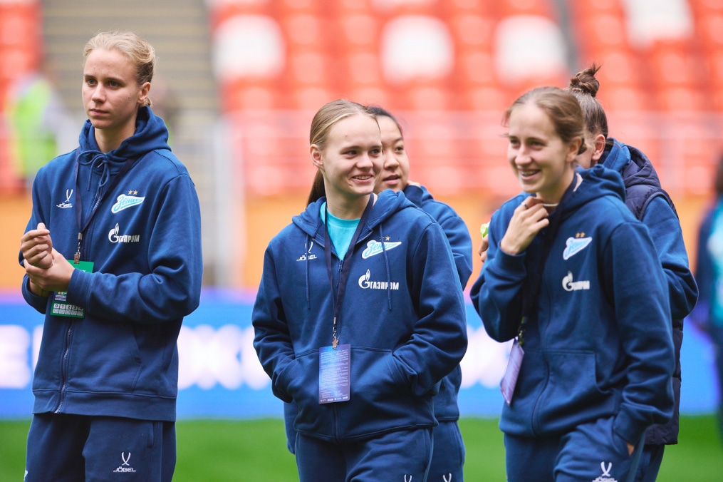 Приезд команды на стадион на финал Кубка России 2025