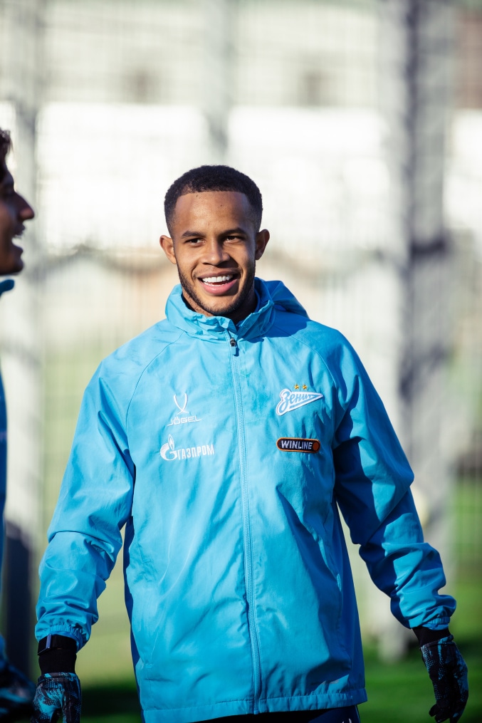 Тренировка основного состава перед матчем с «Сочи»