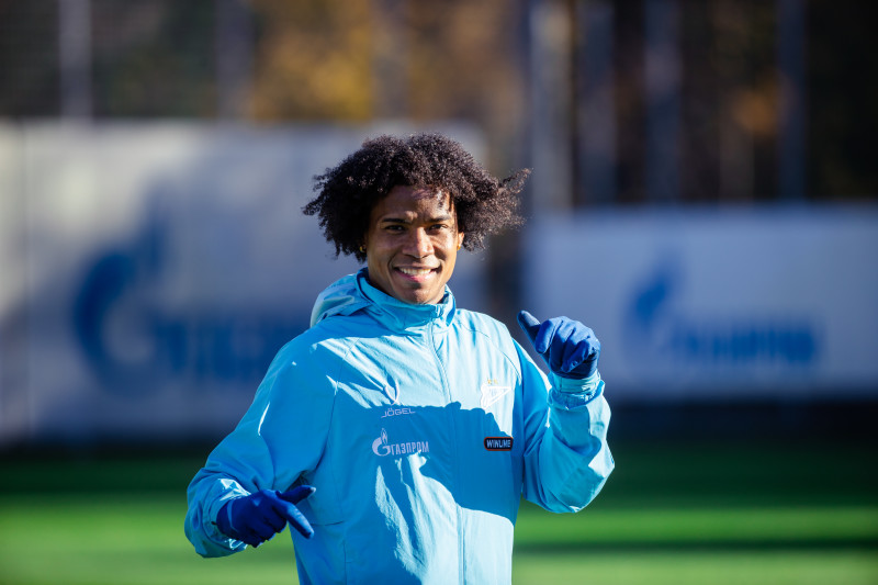 Тренировка основного состава перед матчем с «Сочи»