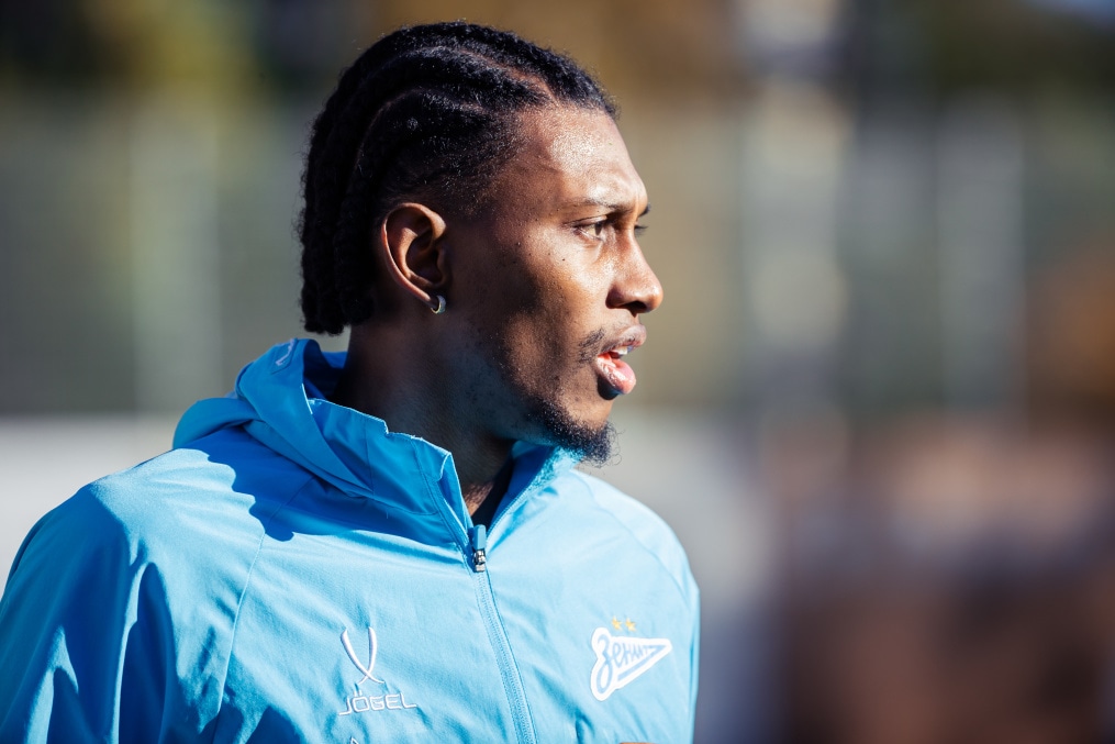 Тренировка основного состава перед матчем с «Сочи»