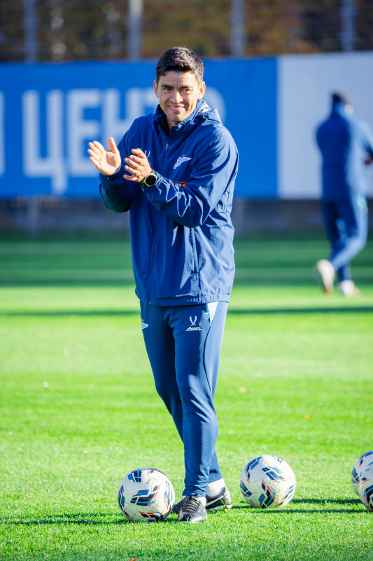 Тренировка основного состава перед матчем с «Сочи»